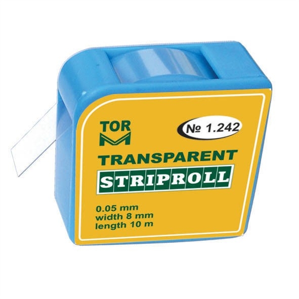 Transparent Striproll 8mm