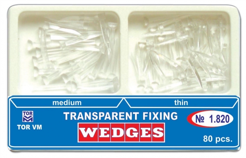 Transparentne zagozde (50 kom + 30 kom)