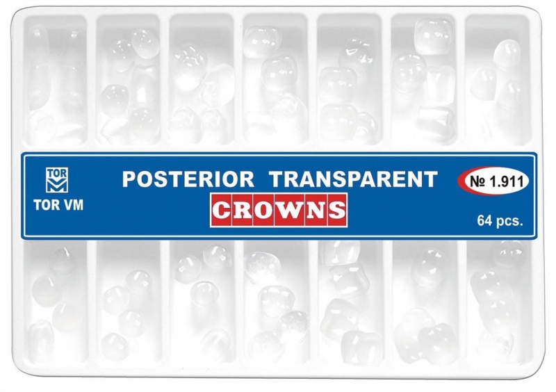 Transparentne krone kit posteriorne